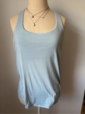 Lululemon - Light Blue Ribbed Tank Top - Small